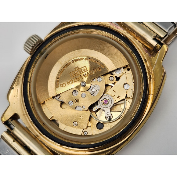 Vintage Bulova Set-O-Matic Oceanographer 333 FEET Gold Plated Automatic - Read - Picture 11 of 13